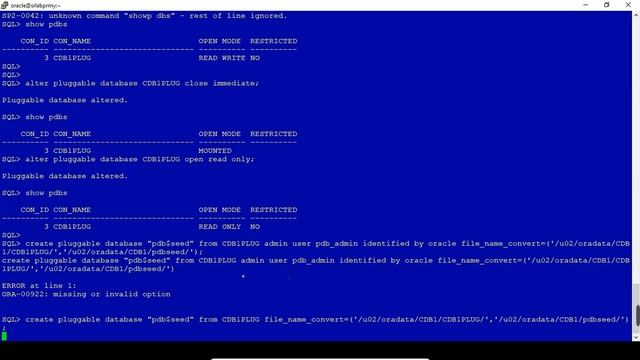 Oracle 12cR2 | Recover PDB$SEED using existing PDB | Without Backup | Recreating PDB$SEED | Part смотреть онлайн