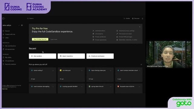 WORKSHOP WEB PROGRAMMING : Create Data Collection Web Apps with ReactJS - Day 1 смотреть онлайн