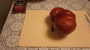 Пробуем томат Бычье сердце чёрное 28