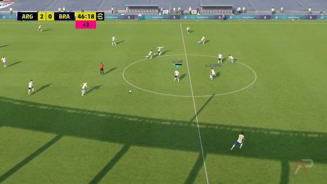 eFootball 2024 - Argentina vs Brazil - Gameplay | Steam PC смотреть онлайн
