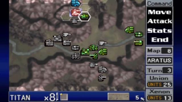 Во что поиграть? ? Nectaris Military Madness ? Прохождение / Ps1 gameplay новая кампания! #34 смотреть онлайн