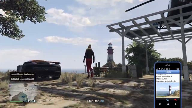 GTA V Mount Gordo Lighthouse Location смотреть онлайн