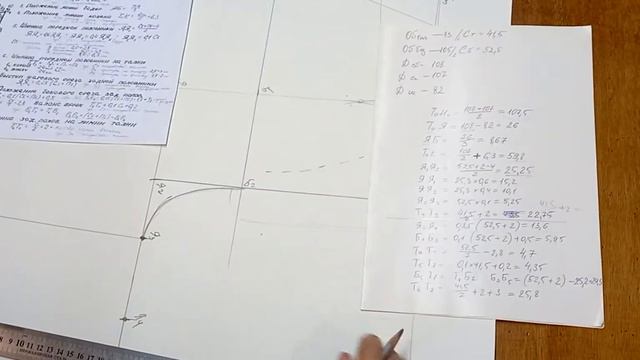 Очень лёгкое построение брюк .Видео №2 Подробное построение задней части брюк смотреть онлайн