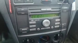 Ford fusion 2007 1,4 формат времени как выставить 12/24 ???