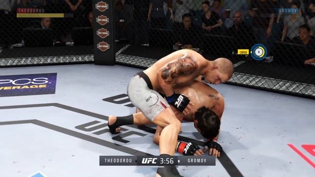 UFC | Бой Elias Theodorou - Dmitrii Gromov смотреть онлайн