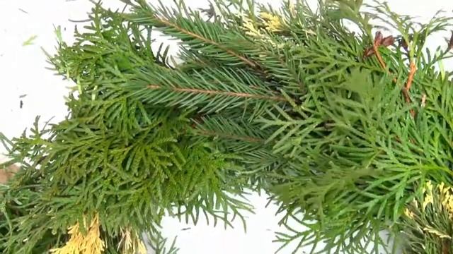 CHRISTMAS WREATH DIY Christmas Wreath 2017 Step by Step Christmas Wreath смотреть онлайн