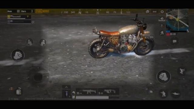 Один из первый в мире получил мотоцикл The Walking dead в PUBG mobile. смотреть онлайн
