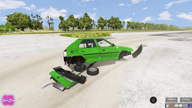 Мод Skoda Favorit для BeamNG.drive смотреть онлайн