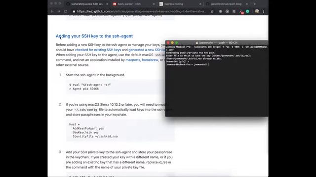 MERN STACK Boiler Plate #6 SETTING UP SSH GITHUB (ReactJS NodeJS) смотреть онлайн