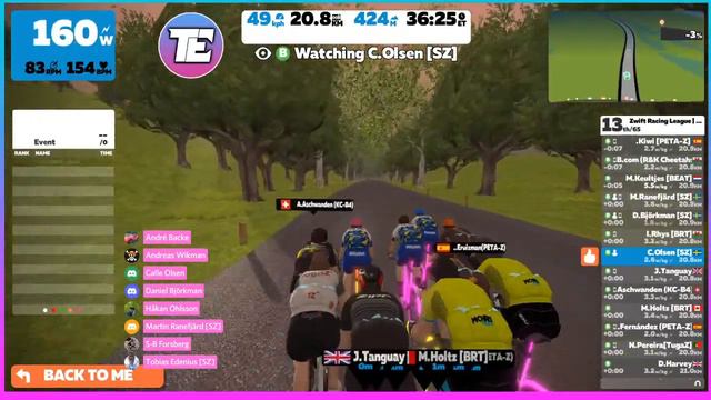 Zwift Racing League | WTRL - Men's/Mixed EMEA S DIVISION 4 смотреть онлайн