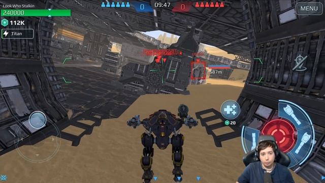 New SCORPION Robot Kills TEAM DEATHMATCH - War Robots Gameplay Mk2 WR смотреть онлайн