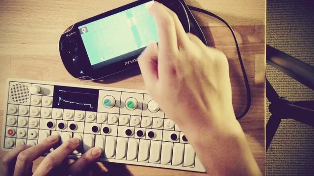 sound shapes + teenage engineering op-1 смотреть онлайн