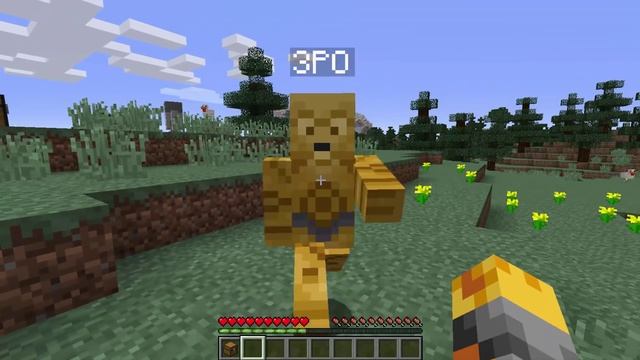 Minecraft: STAR WARS DROIDS MOD (R2D2, C3PO And VIPER) Mod Showcase смотреть онлайн