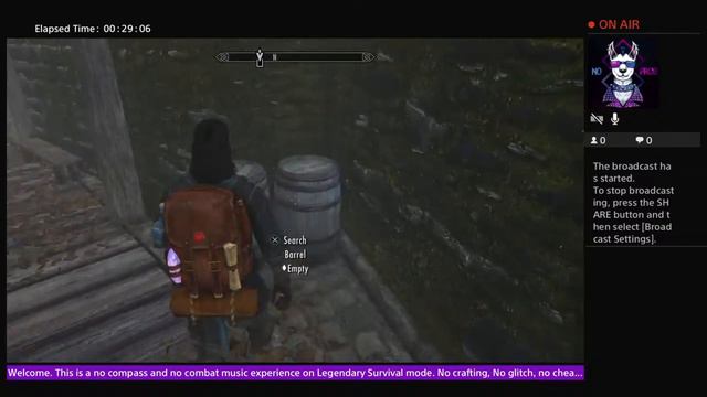 Skyrim(moded w Simonmogus616 overhaul) No crafting on Legendary survival mode смотреть онлайн