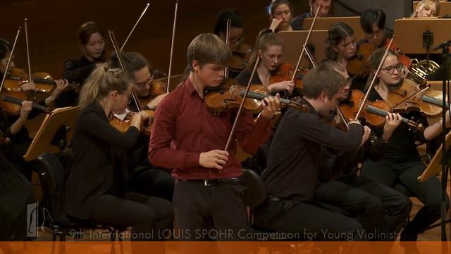 SPOHR Violin Competition: Anatol Toth Plays Bruch's Violin Concerto No. 1 G Minor