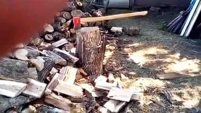 Колун для колки дров ,мой опыт использования