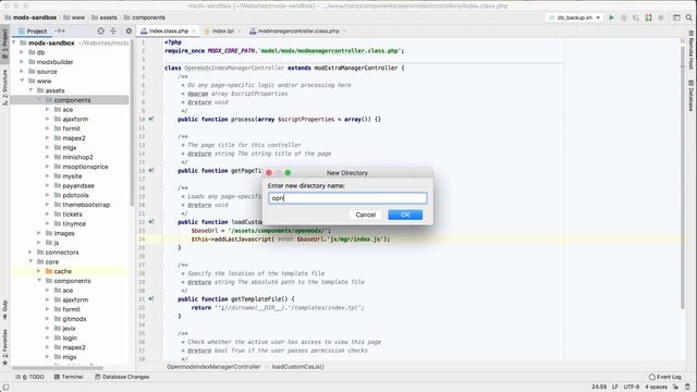 Своя страница в админке MODX | Основы ExtJS | MODX Controllers