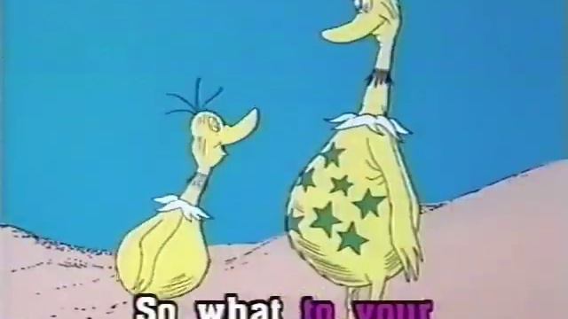 Dr. Seuss Green Eggs And Ham And Other Stories Sing Along Classics 1994 VHS