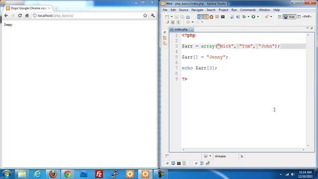 Php Arrays смотреть онлайн