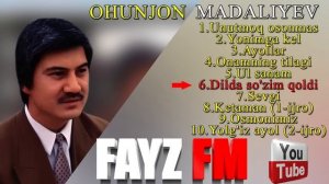 OHUNJON MADALIYEV RETRO QO'SHIQLAR KETMA KETLIGI #Nevo #NevoMusic