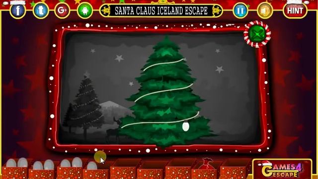 Santa Claus Iceland Escape Walkthrough (Games4Escape) смотреть онлайн