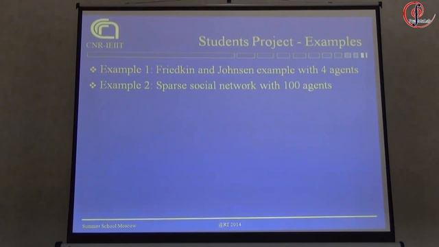 R.Tempo. Distributed Randomized Algorithms in Social and Sensor Networks. 24 июня 2014 смотреть онлайн