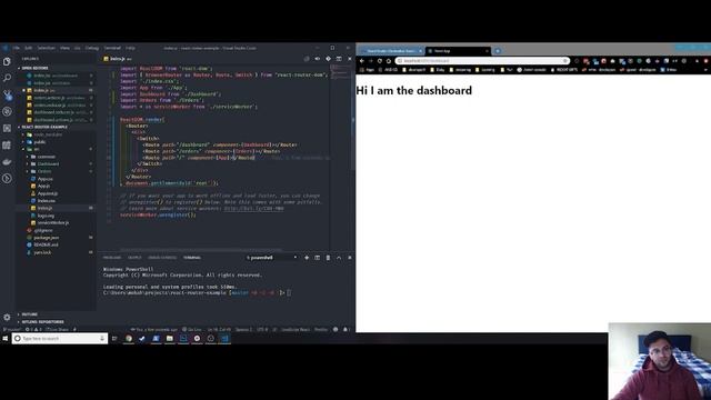 Setting Up Routes Using React Router Dom смотреть онлайн