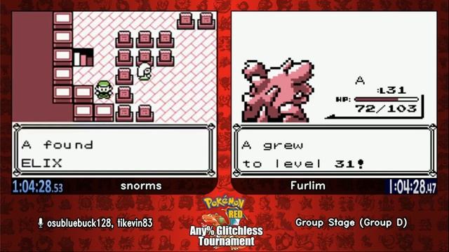 snorms vs Furlim. Pokemon Red Tournament 2017 смотреть онлайн