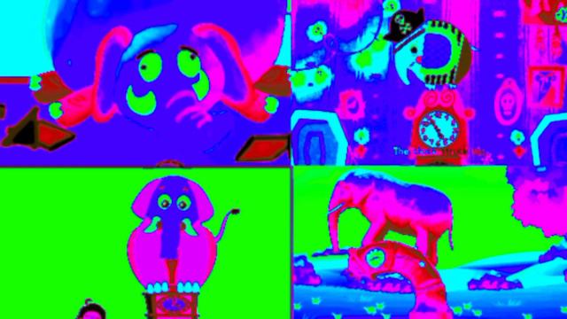 Hickory Dickory Dock Elephant Crash The Clock | Thermal Cam + Intensifier Effects 🔥 смотреть онлайн