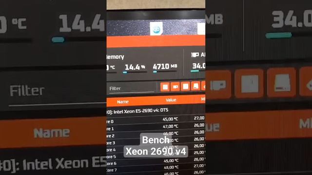 Xeon 2690 v4 тест процессор за 3т.р в программе OCCT Perestroika смотреть онлайн