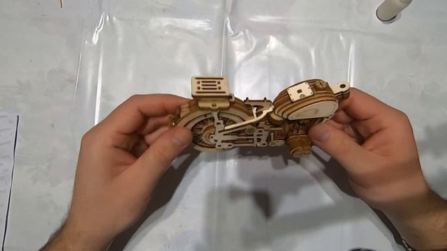 Деревянный конструктор "мотоцикл Урал" смотреть онлайн