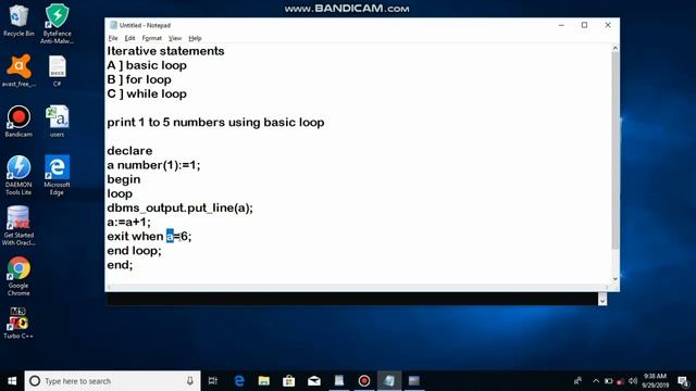 Basic Loop In PL/SQL l Chapter 10 смотреть онлайн