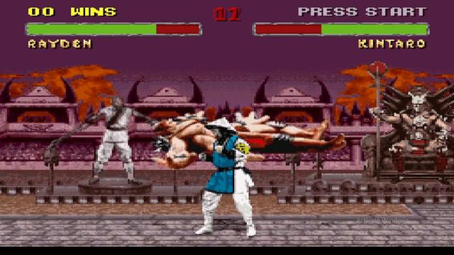 Mortal Kombat 2 (Super Nintendo) - Kintaro Glitch смотреть онлайн