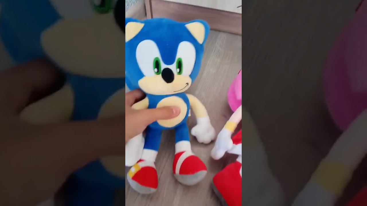 Sonic & Amy plush toys! Review by Lego Super Mario & Luigi! More plush videos soon! #shorts #sonic смотреть онлайн