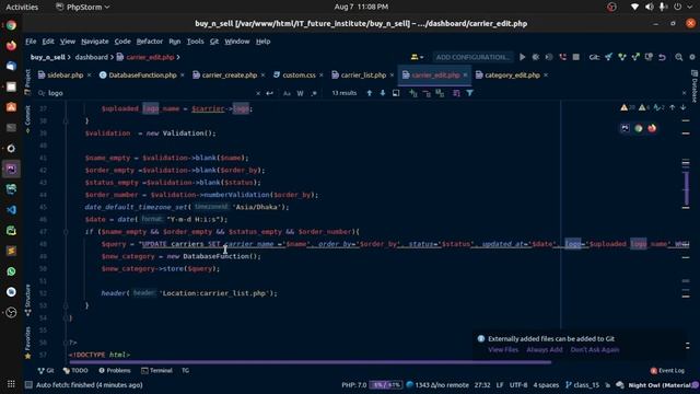 PHP Live Project | Buy and Sell | Class - 16 смотреть онлайн