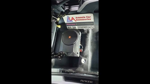 Toyota Raize / Audio Upgrade / JBL Club Seps & Coax / JBL Underseat Sub / Vibrofiltr Damping / ACA