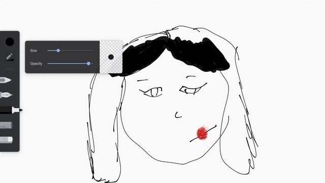 drawing a girl and how I draw hair смотреть онлайн