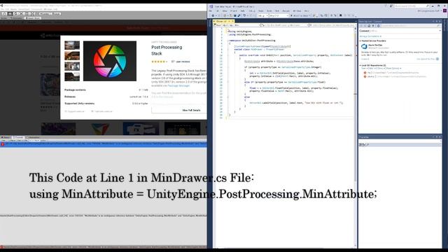 Post Processing Error Unity Fix смотреть онлайн