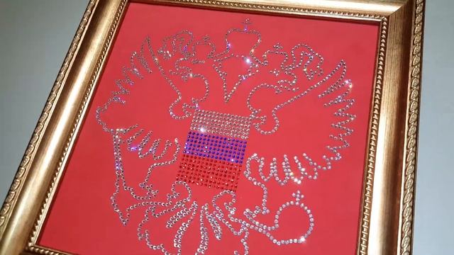 Картины из страз Swarovski . Блеск страз Сваровски смотреть онлайн