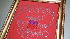 Картины из страз Swarovski . Блеск страз Сваровски