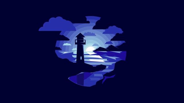 Motion design. Анимация Маяк #2 смотреть онлайн