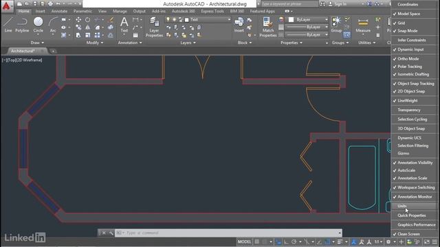 AutoCAD Tutorial - Measuring distances and areas смотреть онлайн