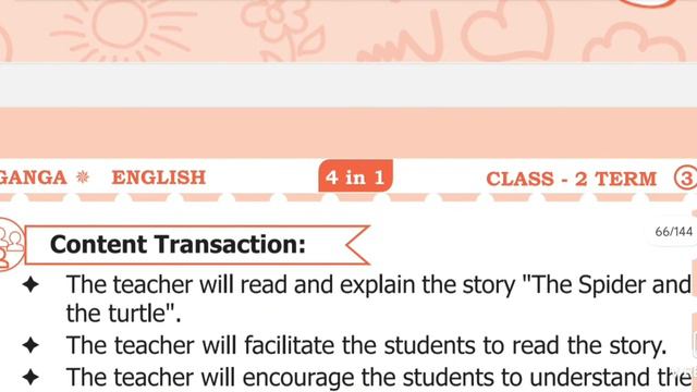 2nd English (Food we eat-I) Lesson plan Term 3 смотреть онлайн