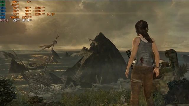 Tomb Raider 2013 on Intel Celeron 2975U смотреть онлайн