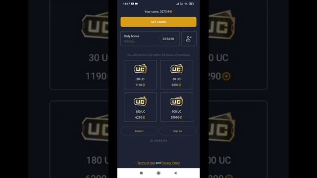 ПРОВЕРКА ВЫВОДА UC В ПУБГ МОБАЙЛ ЧЕРЕЗ НИК В ПРИЛОЖЕНИИ UC Earner #PUBGMOBILE