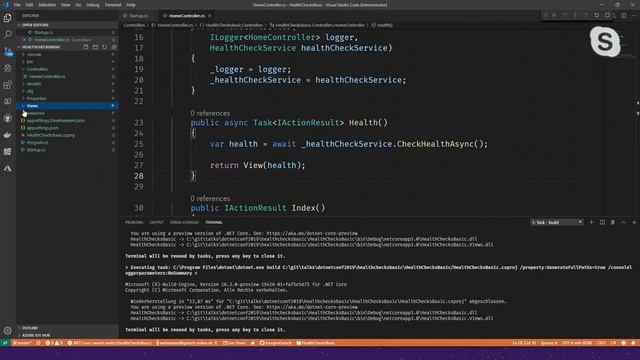 NET Conf 2019 ASP NET Core Health Checks смотреть онлайн