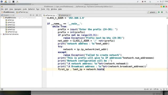 87 Python network programming IP planner смотреть онлайн