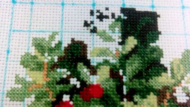 Вышивка крестом: Ежики в бруснике Отчет #2 смотреть онлайн