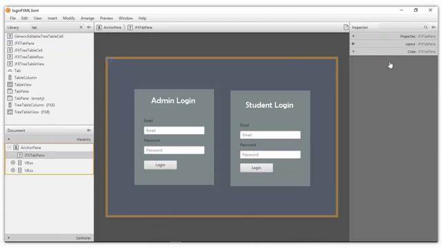 #47. Designing Login Screen of Student | javafx Quiz Application | In Hindi смотреть онлайн