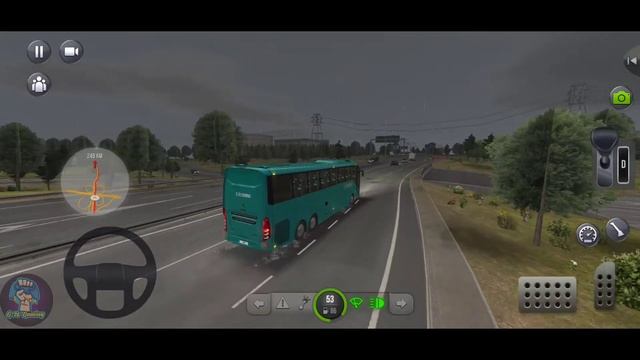New Bus Volvo 9800 Traveling to New Terminal || Bus Simulator Ultimate - Android Gameplay ?? смотреть онлайн